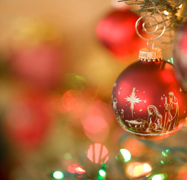 istock Nativity Scene Christmas Ornaments 183038252