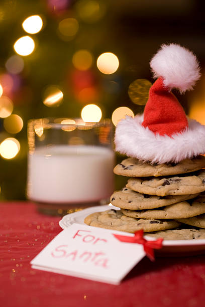 istock Cookies and Milk for Santa 183038541