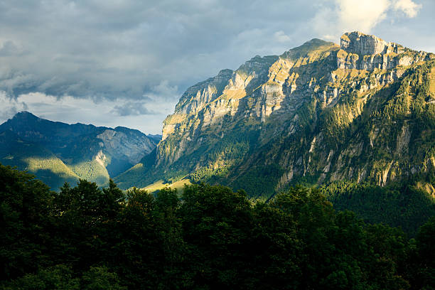 the kansifluh mountain in the austrian alps