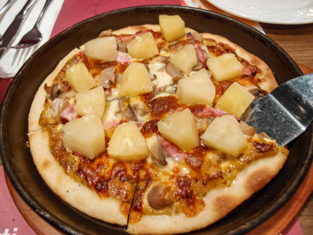 istock Close-up of the pizza. 1830386981