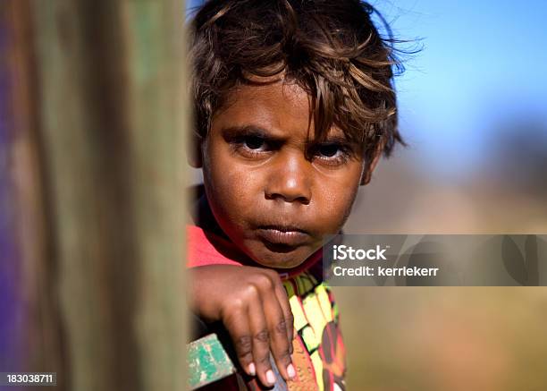 Aboriginal Niño Foto de stock y más banco de imágenes de Cultura aborigen australiana - Cultura aborigen australiana, Etnia aborigen australiana, Niño