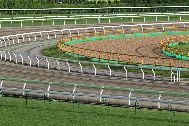 istock Horse Racing Track 183038891