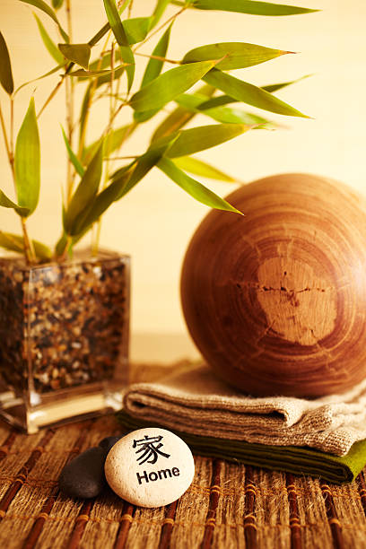 istock Home decor still life of bamboo in vase 183038940