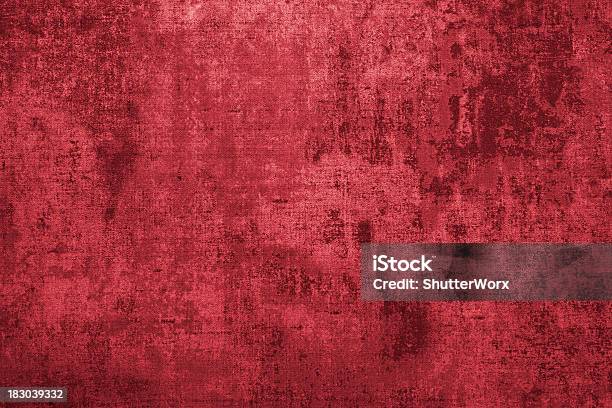 Red Grunge Background Texture Stock Photo - Download Image Now - Abstract, Aging Process, Airbrush