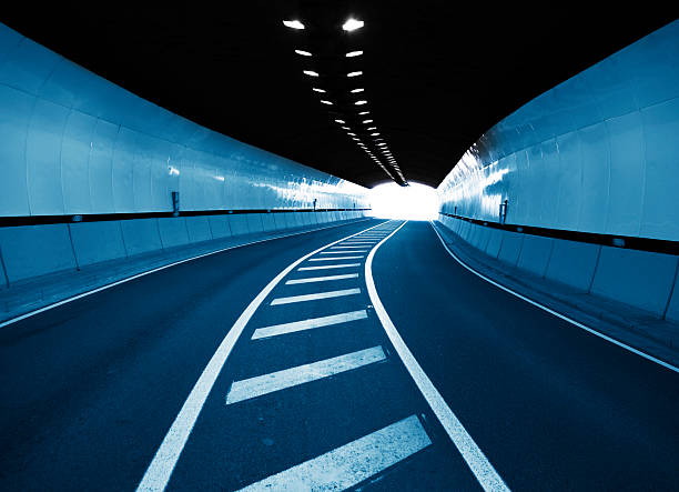 istock A dark tunnel where cars drive 183039390