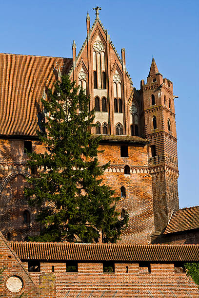 Castle Malbork in Summer, Poland