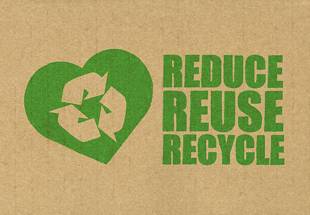 reduce reuse recycle stock photo