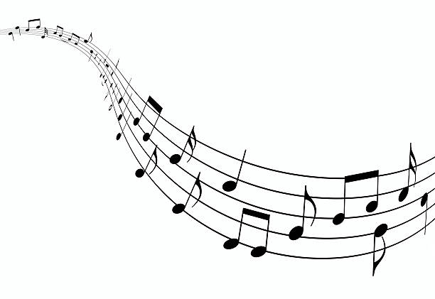 Render of music notes dancing away. You may also like: