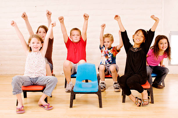 il successo degli studenti - no child left behind foto e immagini stock