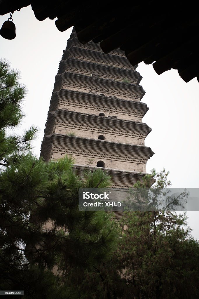 Great Wild Goose Pagoda - Lizenzfrei Architektonisches Detail Stock-Foto