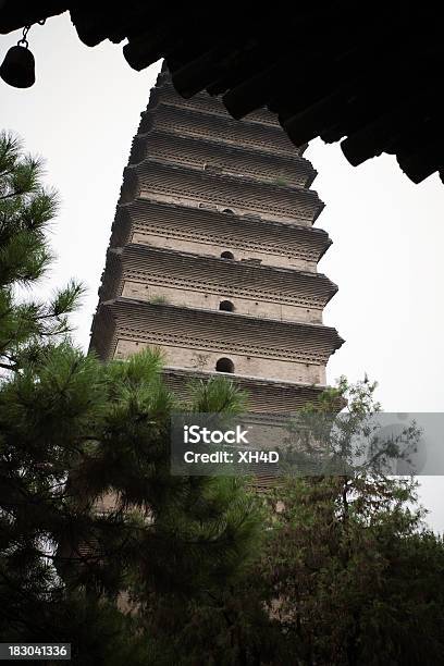 Great Wild Goose Pagoda Stockfoto und mehr Bilder von Architektonisches Detail - Architektonisches Detail, China, Chinesische Kultur