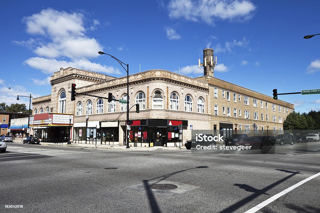 The Patio Theatre in Portage Park, Chicago  Illinois Stock Photo