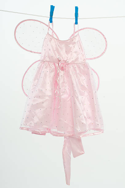 istock Clothesline with fairy dress 183042046