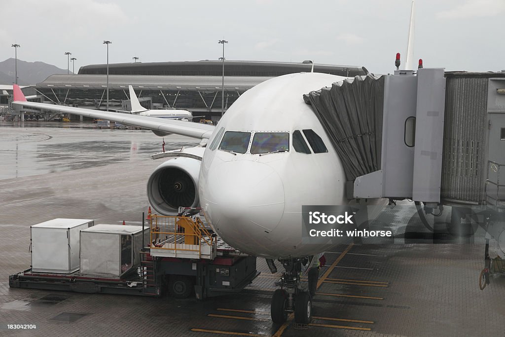 Avión - Foto de stock de Aeropuerto libre de derechos