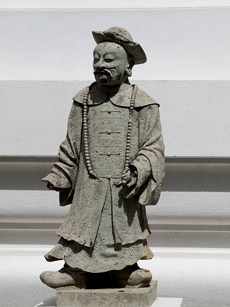 istock Stone Staute at Bangkok, Thailan 183042978