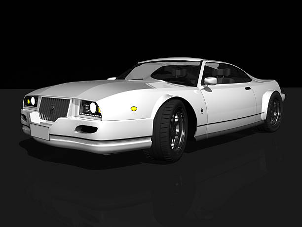 istock luxury white sport car 183043395