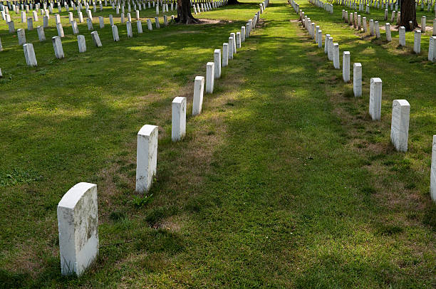 istock Military Cemetery Sandusky, Ohio 183044458