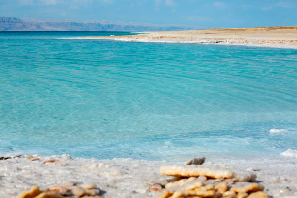 istock View of Dead Sea coastline, Jordan 1830446425