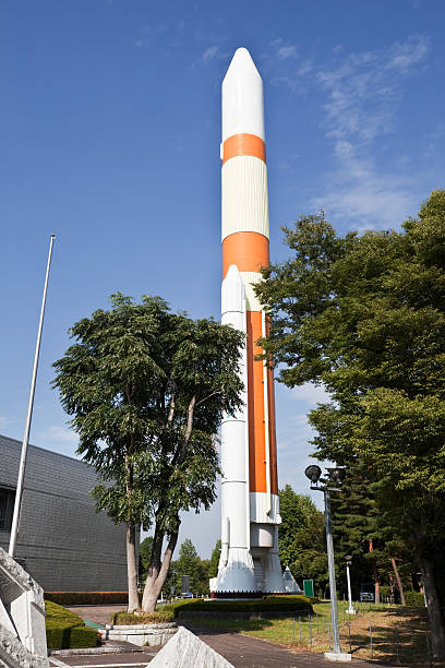 istock Landmark Rocket in Tsukuba,  Japan 183044899