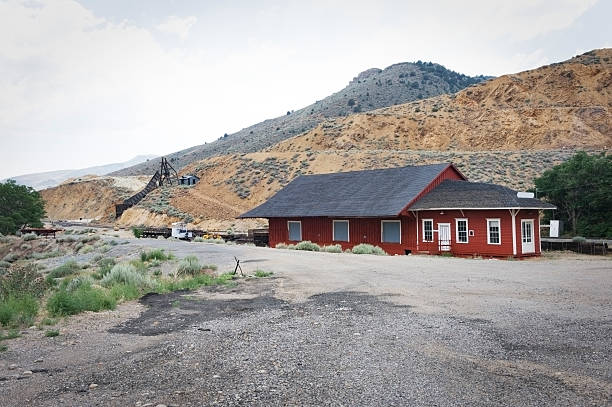 istock Railroad Station in Nevada 183045051