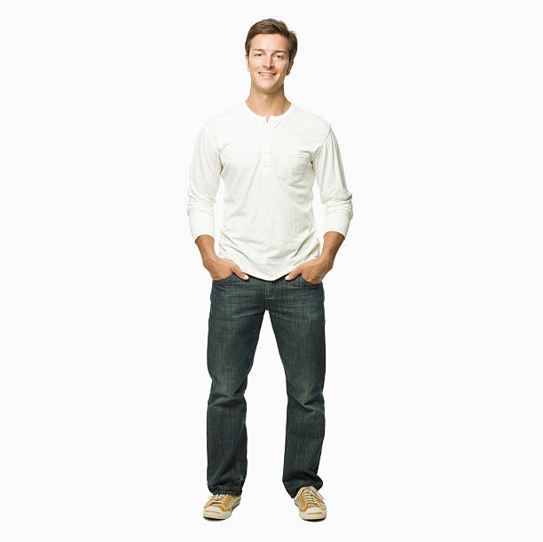 istock Handsome Young Man With Hands in His Pockets - Isolated 183045129