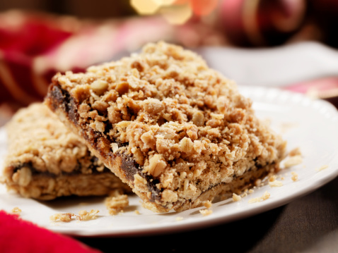 Date Squares at Christmas Time -Photographed on Hasselblad H3D2-39mb Camera