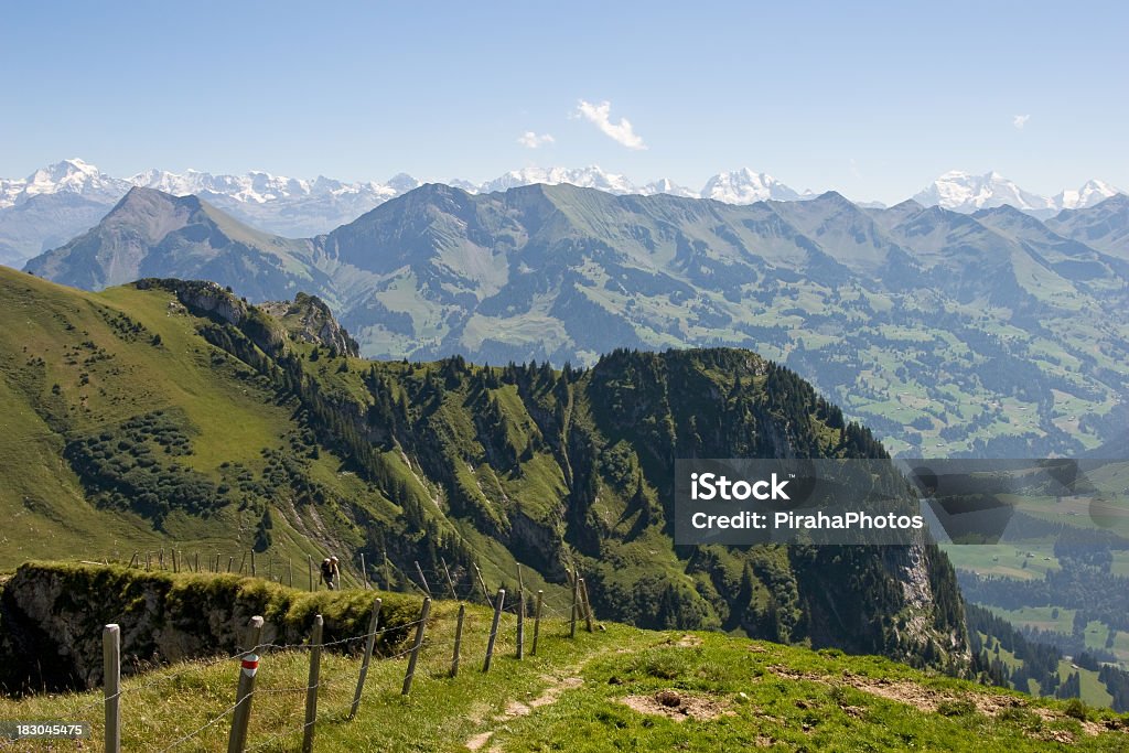 Schweizer Alpen - Lizenzfrei Alpen Stock-Foto