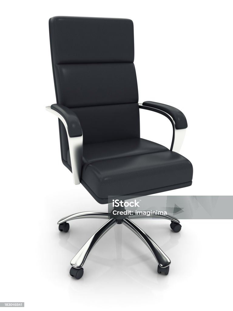 Executivo Cadeira de Escritório com Traçado de Recorte - Royalty-free Cadeira de Escritório Foto de stock