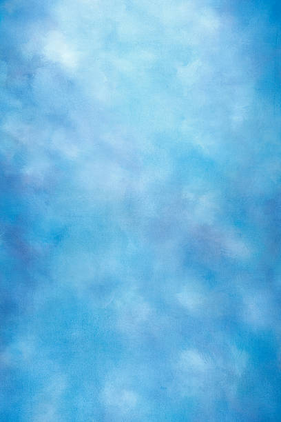 istock Abstract blue and white image with organic shapes 183045627