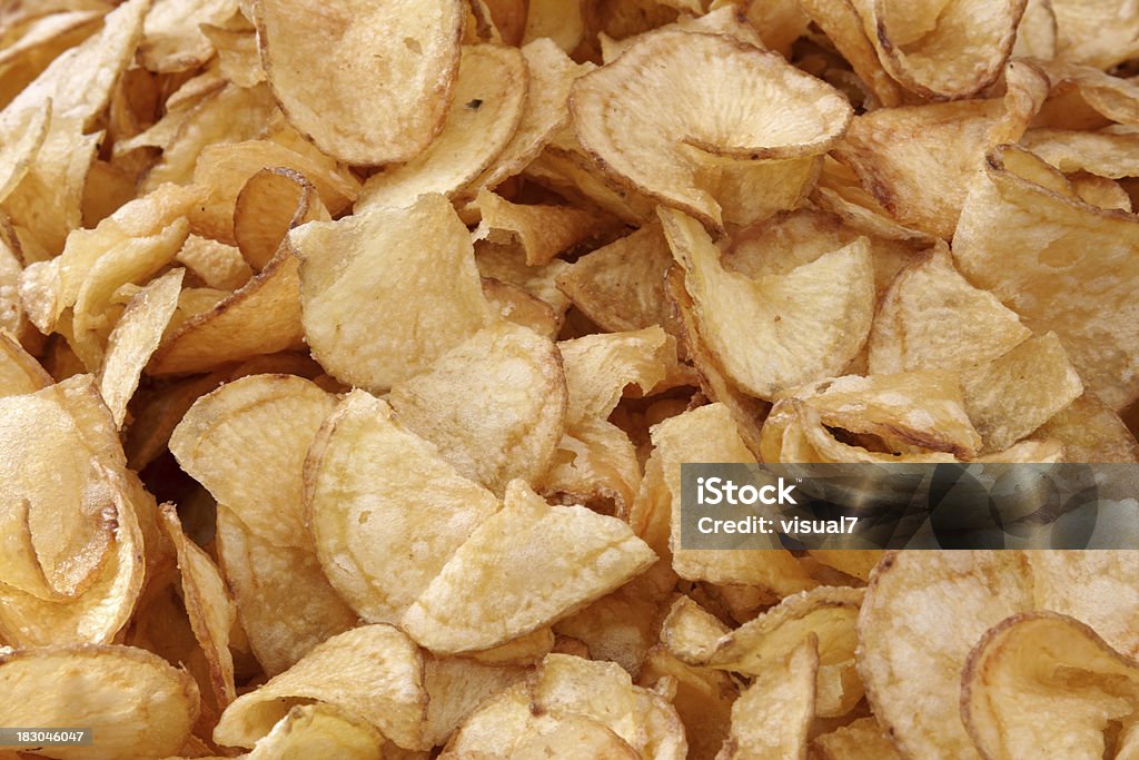 Chipsy ziemniaczane - Zbiór zdjęć royalty-free (Aranżacja)