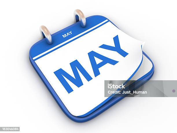 Miesiąca Kalendarzowego Może - zdjęcia stockowe i więcej obrazów Ikona - Ikona, Kalendarz, Miesiąc