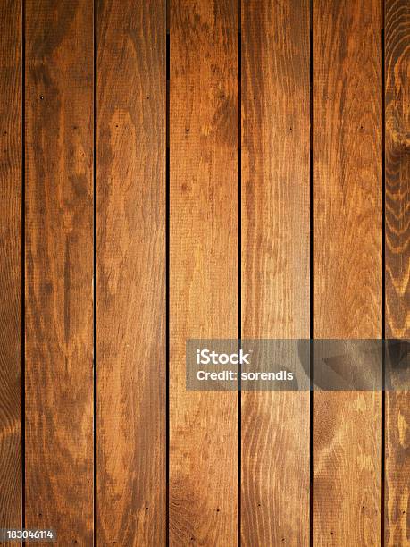 Overhead View Of Light Brown Wooden Table Stock Photo - Download Image Now - Wood - Material, Backgrounds, Table