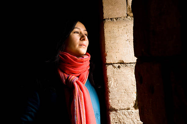 istock Asian Women Starring into Space 183046852