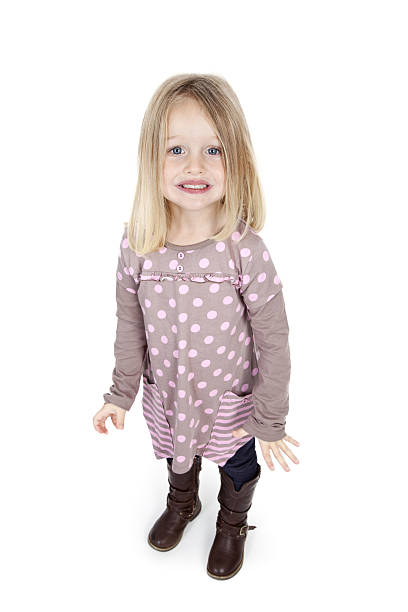 istock Happy 3 Year Old Girl Looking Up 183047003