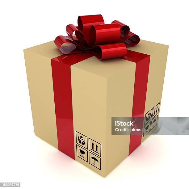 Confezione Regalo - Fotografie stock e altre immagini di 2011 - 2011, 2012, Compleanno