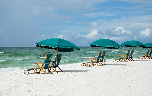 istock Beach Chairs at the ocean 183047974