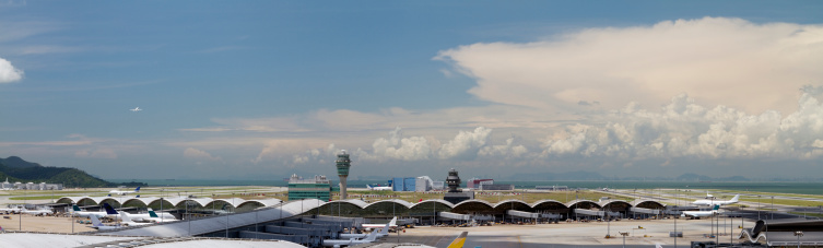 Hong Kong International Airport Panorama