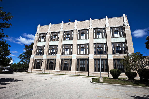 istock Burbank Elementary School in Belmont Cragin, Chicago 183049604