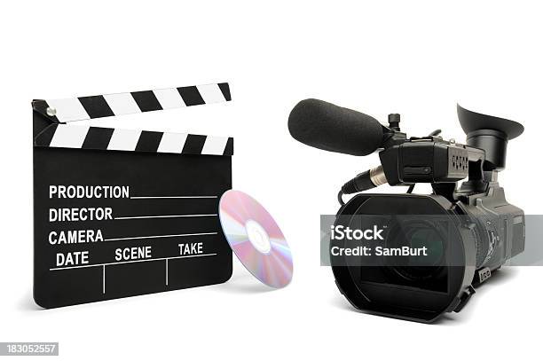 Hd Film Making Stock Photo - Download Image Now - Arts Culture and Entertainment, Camera - Photographic Equipment, Compact Disc