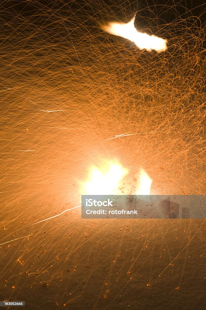 Explosion des Feuerwerks - Lizenzfrei Anmut Stock-Foto