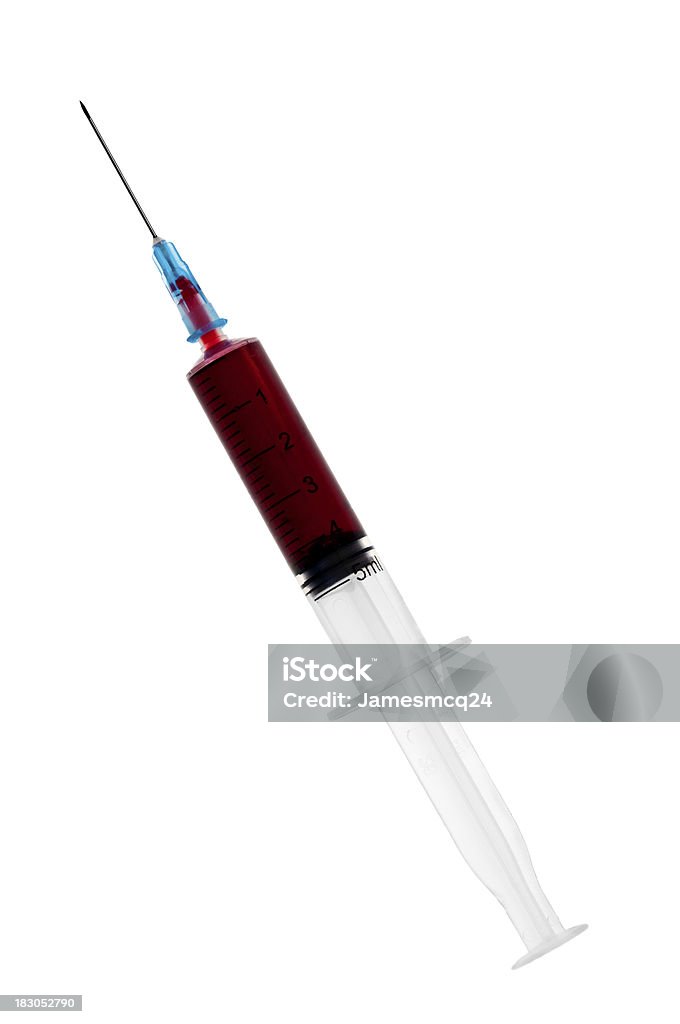 Strzykawka - Zbiór zdjęć royalty-free (Badanie krwi - Test medyczny)