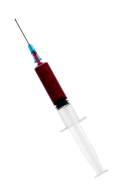 strzykawka - syringe injecting surgical needle medical injection zdjęcia i obrazy z banku zdjęć