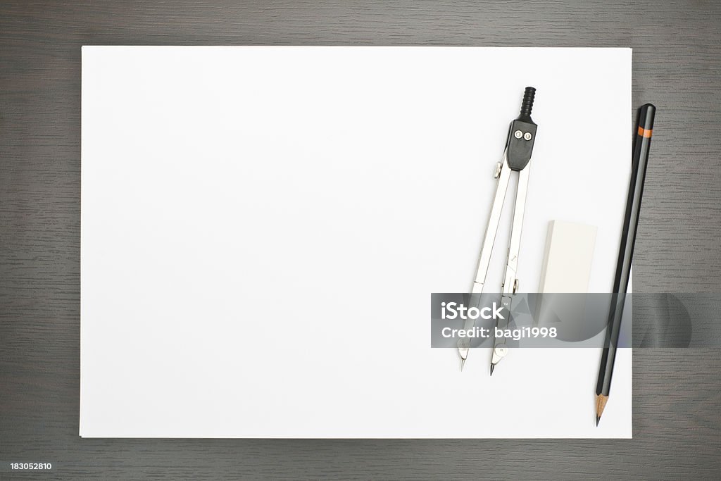 Material de Escritório Moldura - Royalty-free Aberto Foto de stock