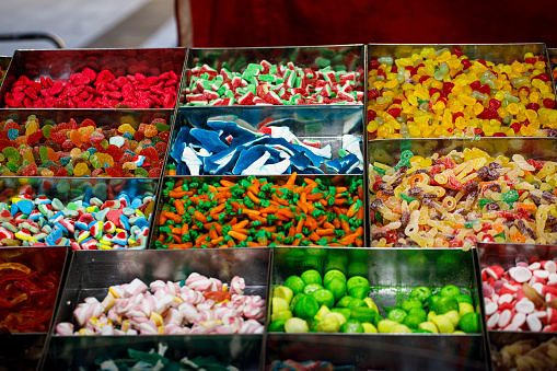 Sweets on Market at Carnival.