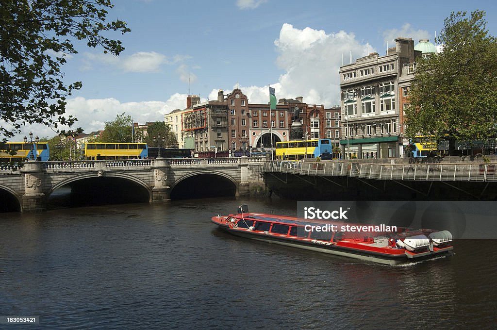 Rio Liffey Dublin - Royalty-free Dublin Foto de stock