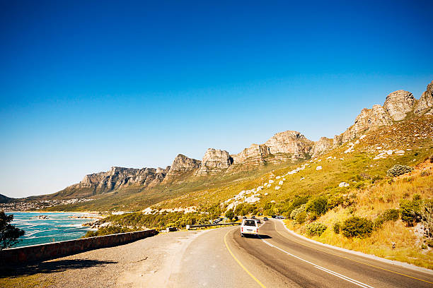 istock Driving to Cape Town past the Twelve Apostles cliffs 183053591