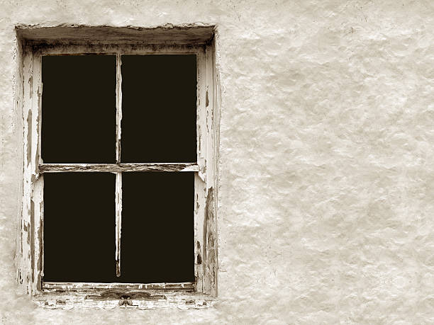 Old Window stock photo