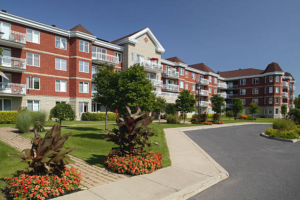 istock Apartment or condo building 183053957