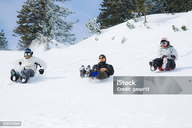 Invierno Alegría Foto de stock y más banco de imágenes de 20 a 29 años - 20 a 29 años, Actividad, Actividad al aire libre