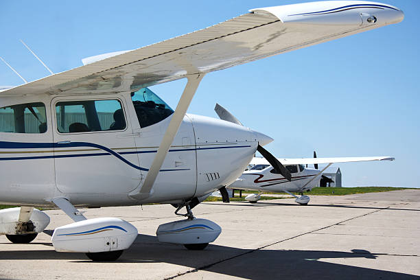 Pequeno aeronaves - foto de acervo